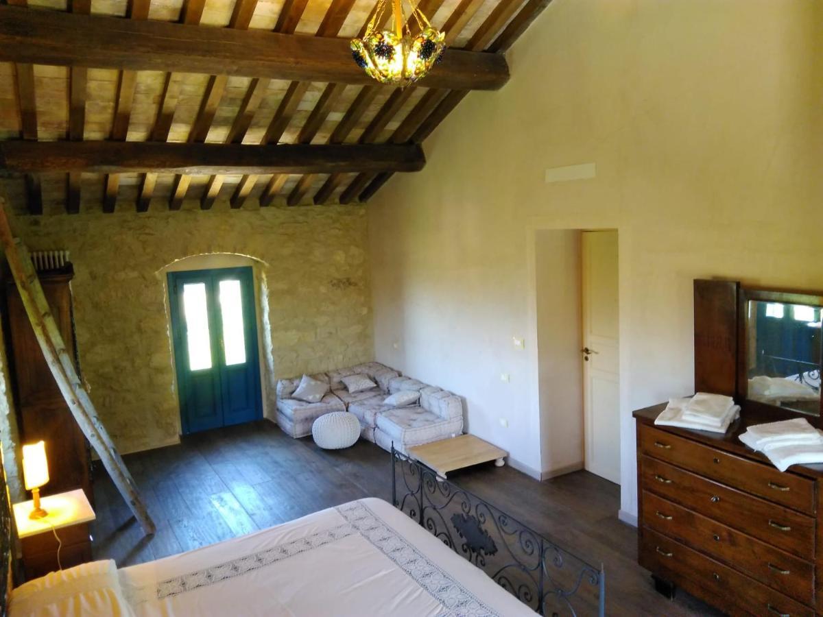 La Casa Dalle Finestre Blu Abbateggio Экстерьер фото